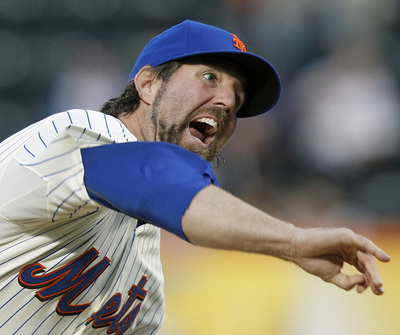 R.A. Dickey mouse pad