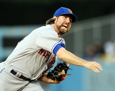 R.A. Dickey canvas poster