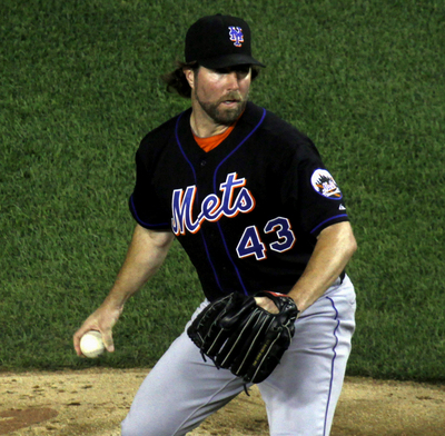 R.A. Dickey canvas poster