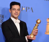 Rami Malek Longsleeve T-shirt #3805638