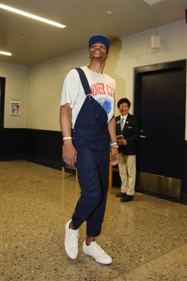 Fits of the Week: Russell Westbrook is Making Overalls Cool Again 🌊