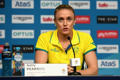 Sally Pearson mouse pad