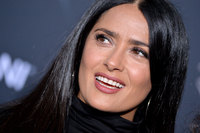 Salma Hayek Longsleeve T-shirt #3115128