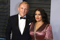 Salma Hayek Longsleeve T-shirt #3137916