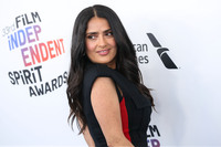 Salma Hayek Longsleeve T-shirt #3176854