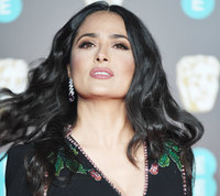 Salma Hayek Longsleeve T-shirt #3217711