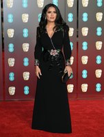 Salma Hayek Longsleeve T-shirt #3217775