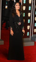 Salma Hayek Longsleeve T-shirt #3217898