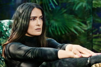 Salma Hayek Longsleeve T-shirt #3657619