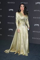 Salma Hayek Longsleeve T-shirt #3809320