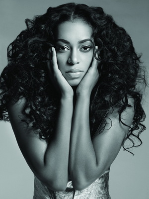 Solange Knowles mouse pad