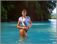 Stephanie Seymour Longsleeve T-shirt #1335716