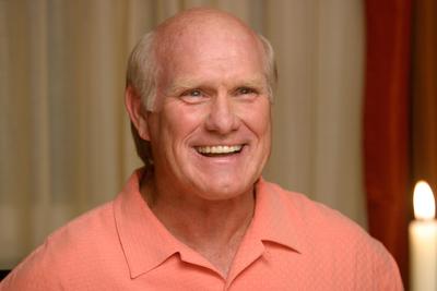 Terry Bradshaw wooden framed poster