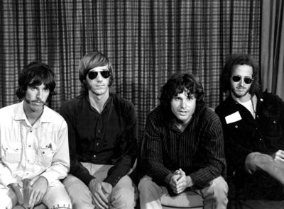 The Doors & Jim Morrison wood print