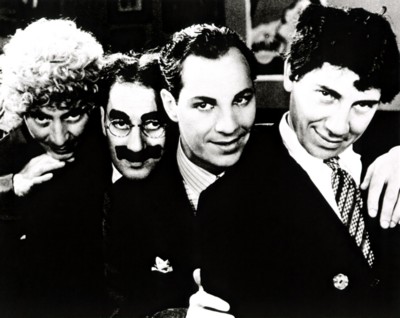 The Marx Brothers wooden framed poster