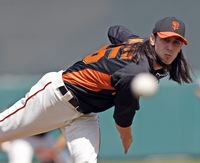 Tim Lincecum Longsleeve T-shirt #1982360