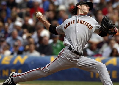 Tim Lincecum canvas poster