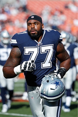 Tyron Smith wooden framed poster
