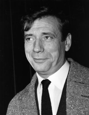 Yves Montand canvas poster