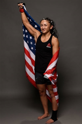 Carla Esparza wooden framed poster