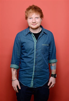 Ed Sheeran wood print