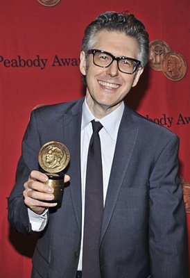 Ira Glass wooden framed poster