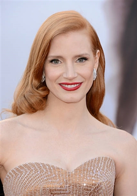 Jessica Chastain canvas poster