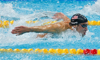 Michael Phelps canvas poster