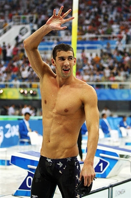 Michael Phelps wood print