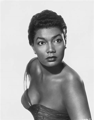 Pearl Bailey wooden framed poster