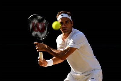 Roger Federer wood print