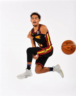 Trae Young wooden framed poster