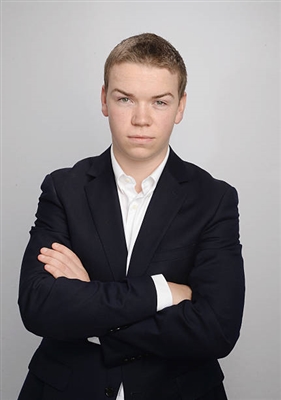 Will Poulter wooden framed poster