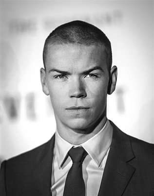 Will Poulter wooden framed poster
